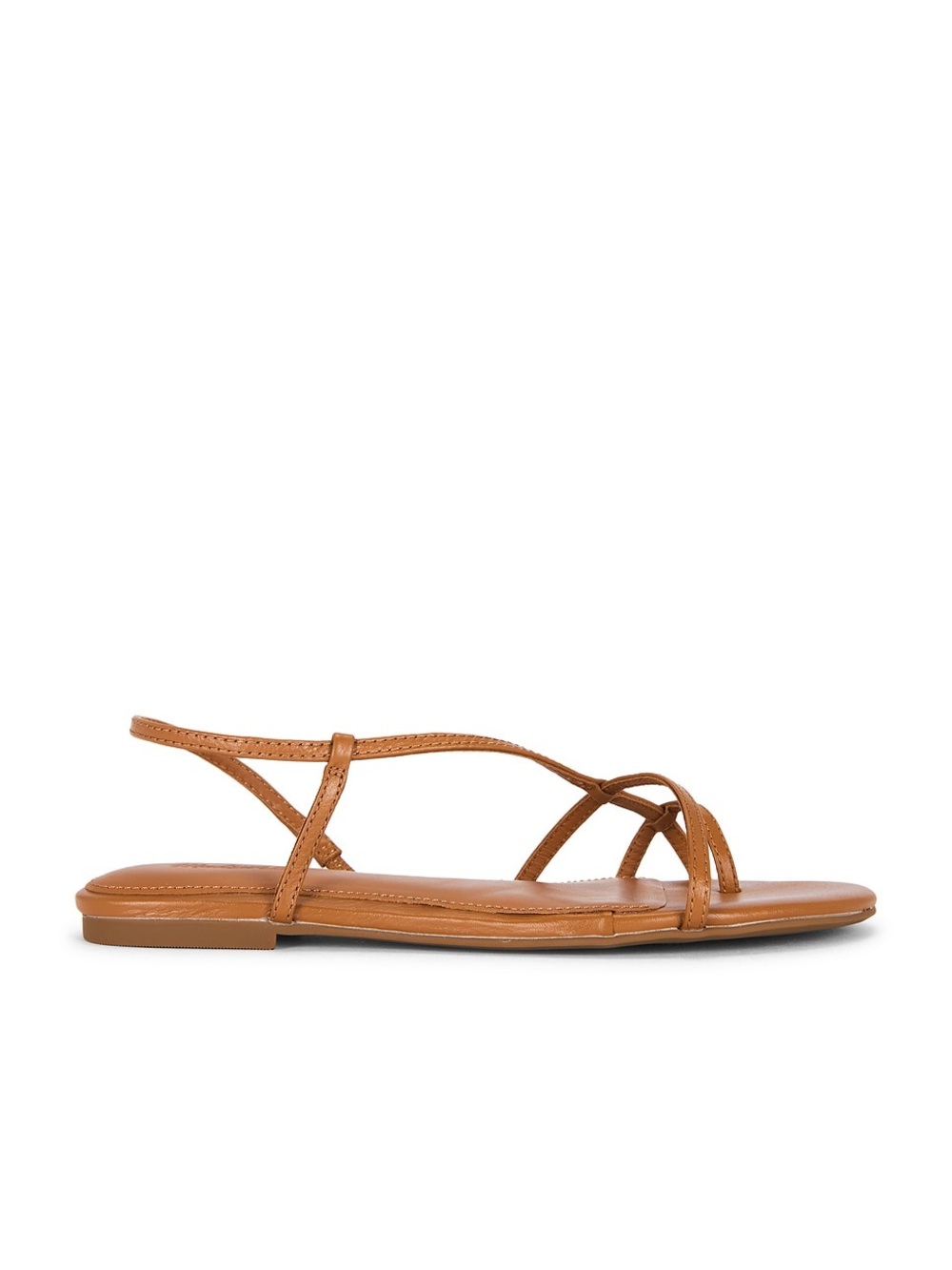 Madewell Iggy Strappy Sandal in Toasted Coconut 8.5 size